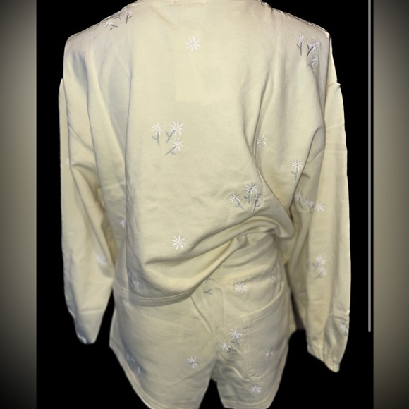 L*SPACE Lazy Daisy Pullover & Shorts Set 🌼 - Picture 3 of 7